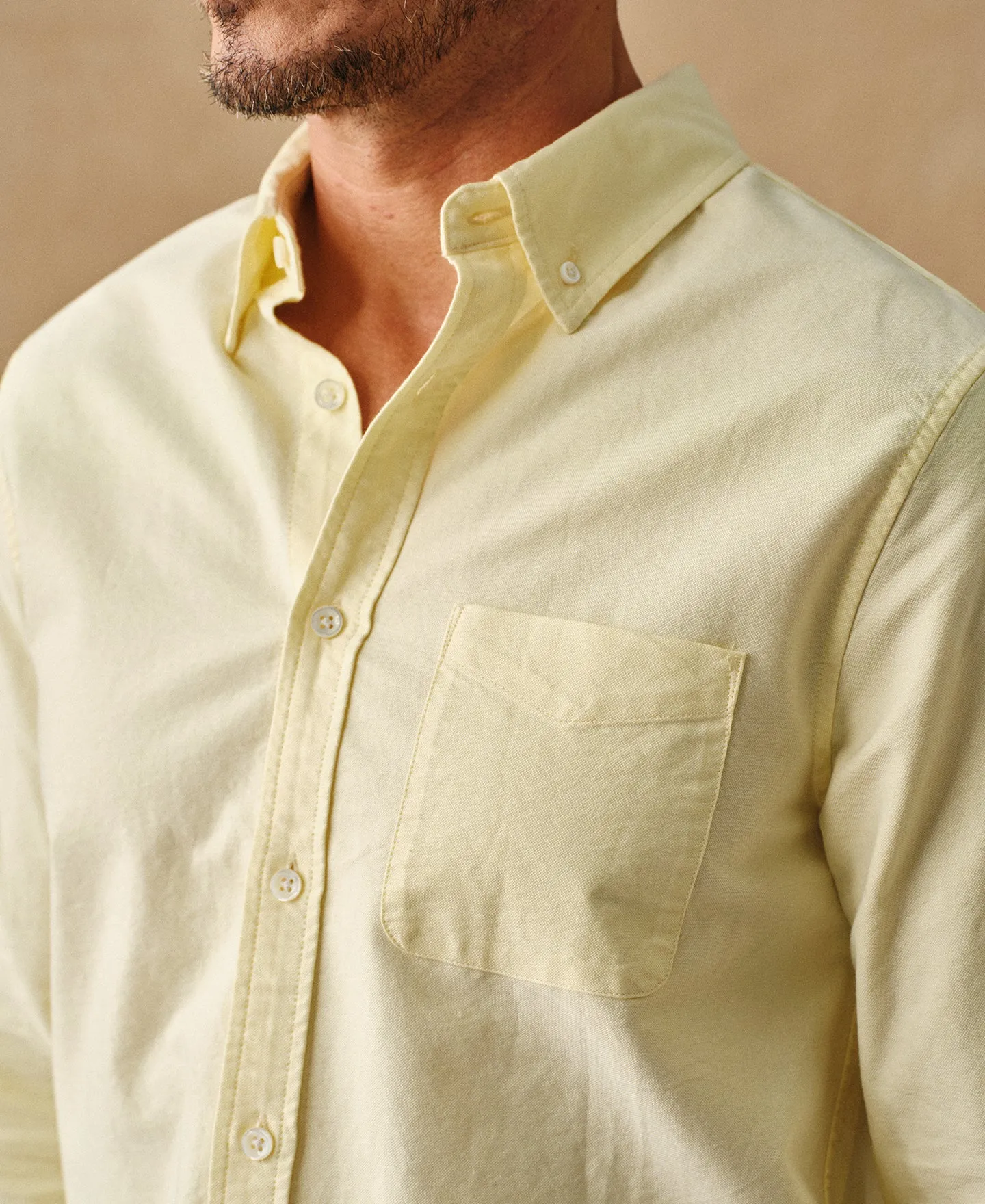 Classic Button-Down Oxford Shirt sold by Time Catcher product image thumbnail 5