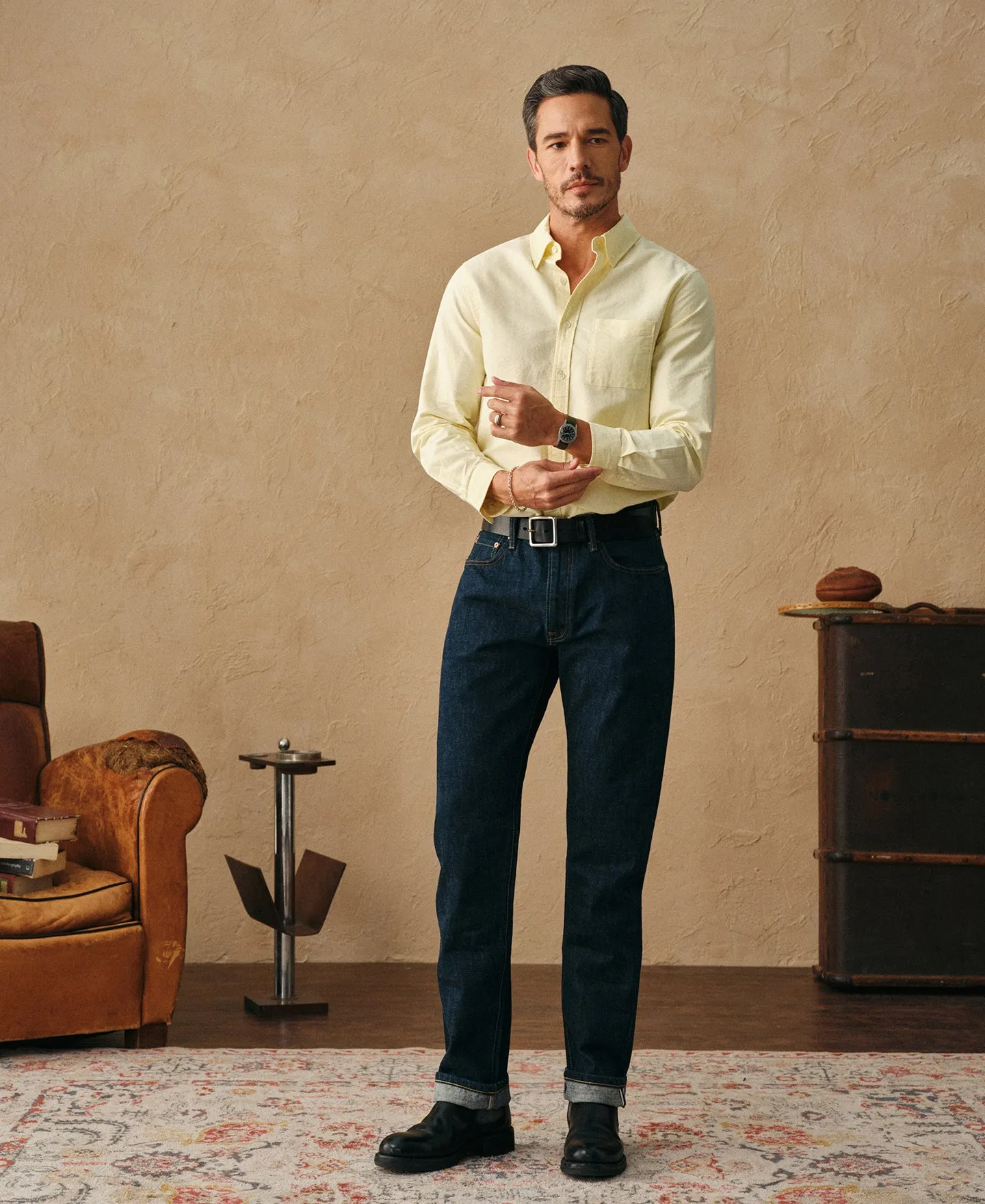 Classic Button-Down Oxford Shirt sold by Time Catcher product image thumbnail 2