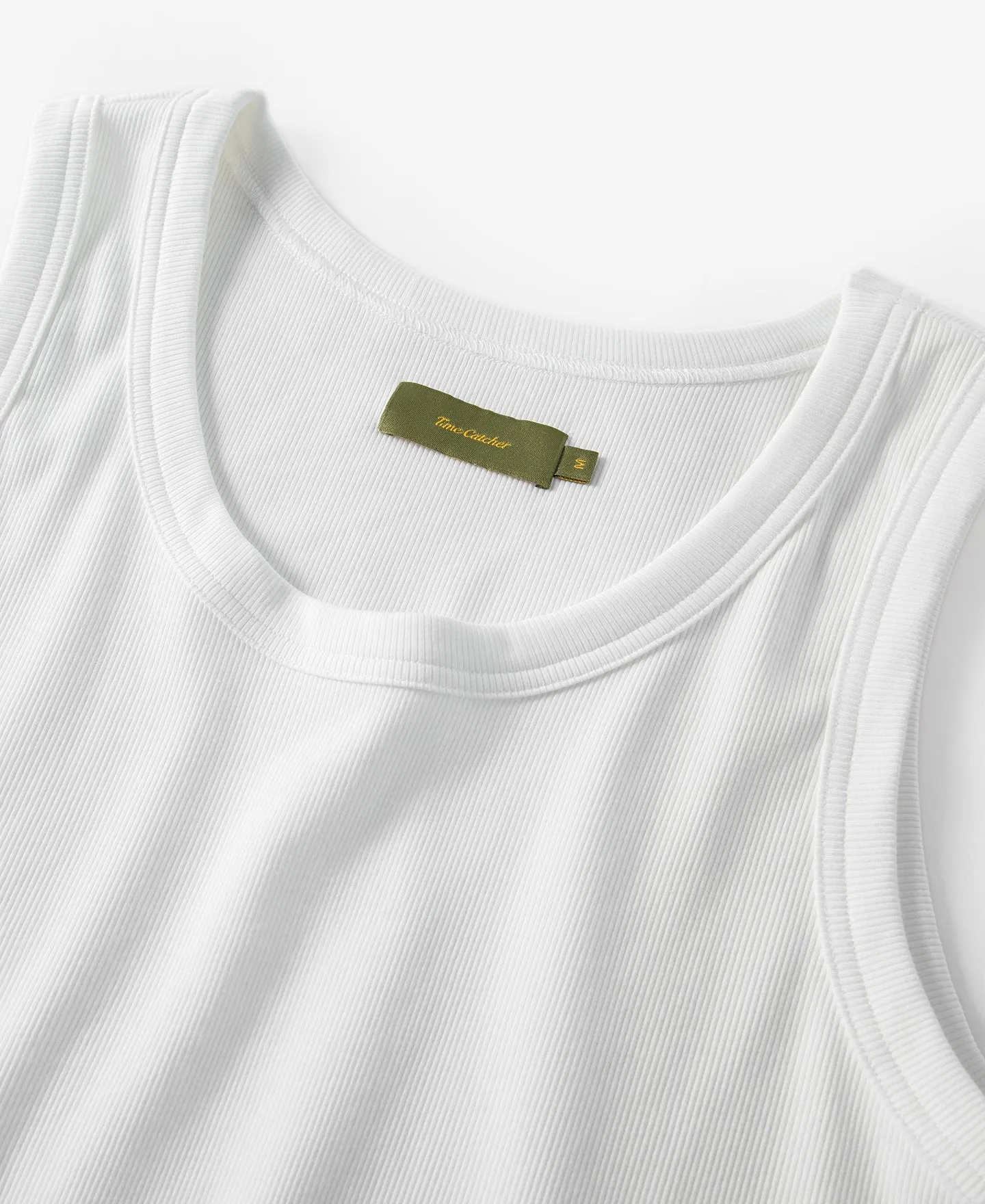 Cotton and Modal-Blend Tank Top sold by Time Catcher product image thumbnail 5