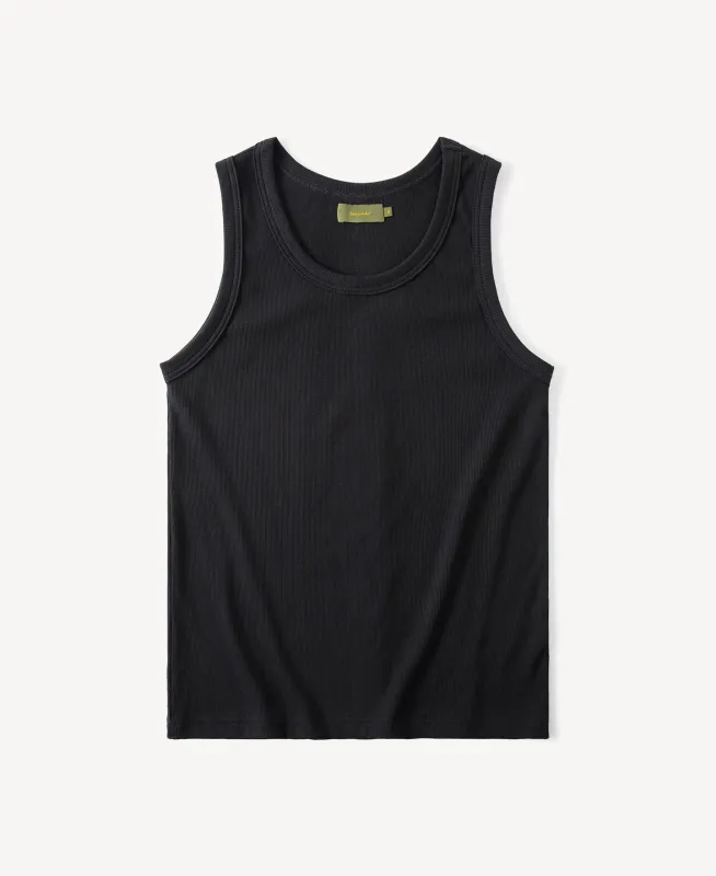 Cotton and Modal-Blend Tank Top made by Time Catcher