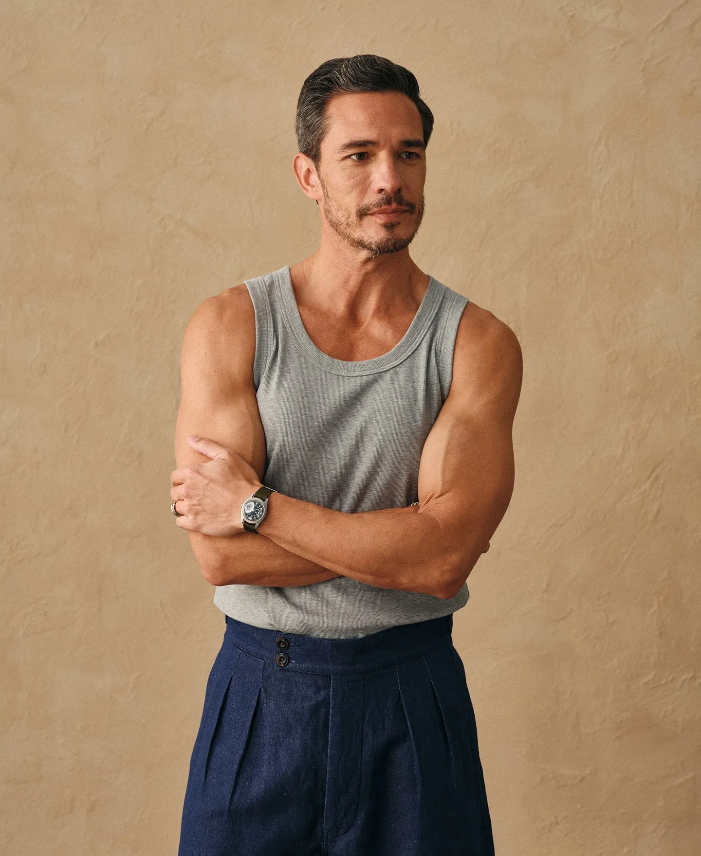 Cotton and Modal-Blend Tank Top sold by Time Catcher product image thumbnail 3