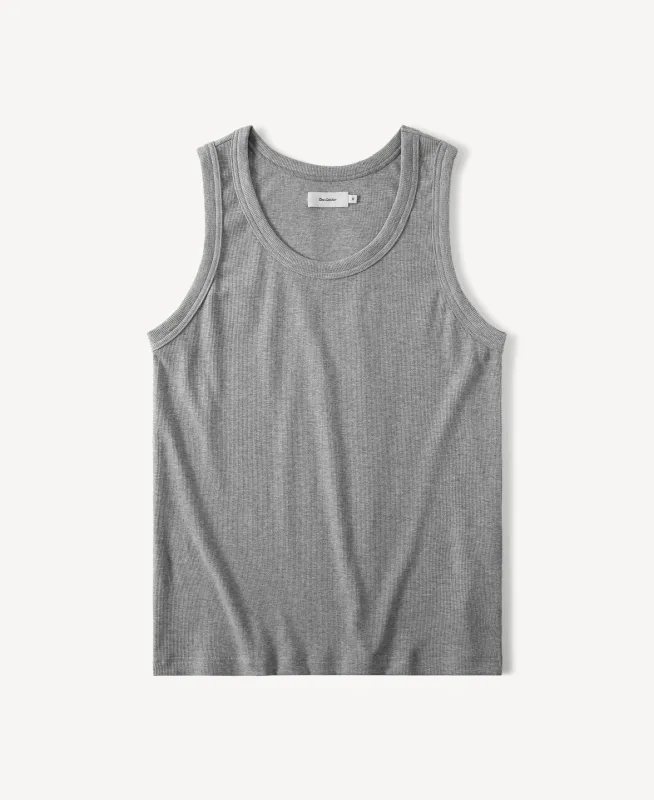 Cotton and Modal-Blend Tank Top made by Time Catcher