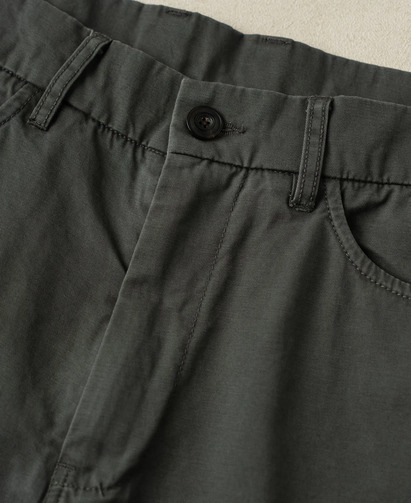 Vintage Washed Tapered 5-Pocket Chino Pants sold by Time Catcher product image thumbnail 4