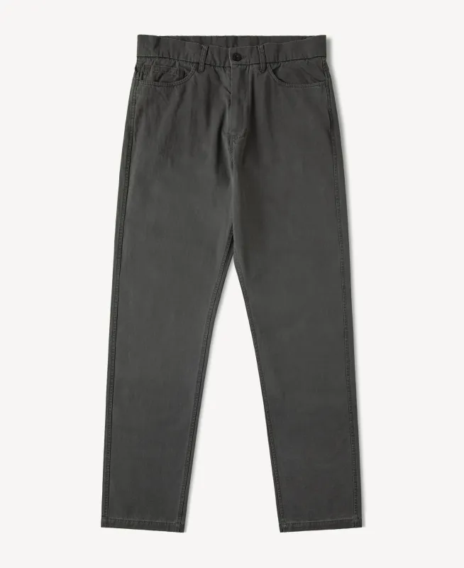 Vintage Washed Tapered 5-Pocket Pants made by Time Catcher