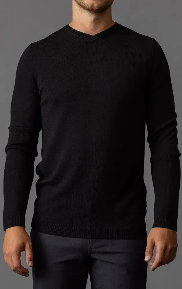 12GG MERINO V-NECK SWEATER sold by Alchemy Equipment product image thumbnail 3