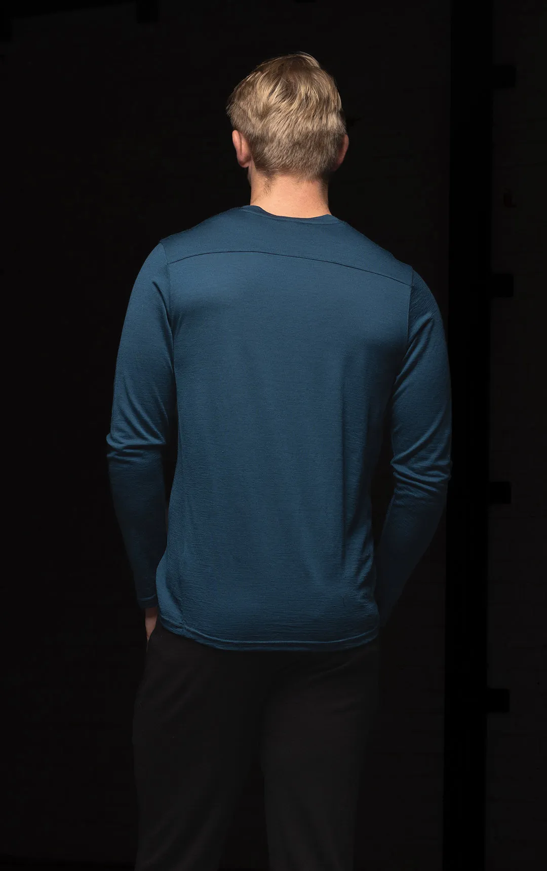 180GSM SINGLE JERSEY MERINO LS CREW sold by Alchemy Equipment product image thumbnail 4