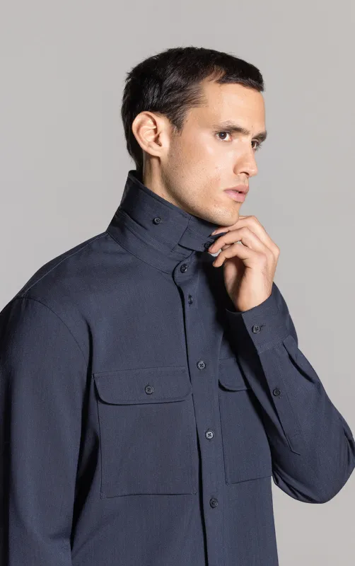 WOOL COTTON WORK SHIRT made by Alchemy Equipment