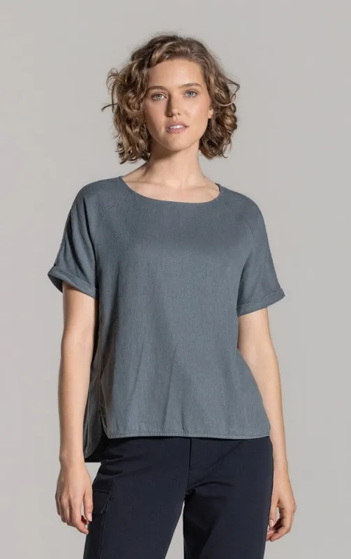 HEMP TENCEL LAUNDERED TOP - CLEARANCE made by Alchemy Equipment