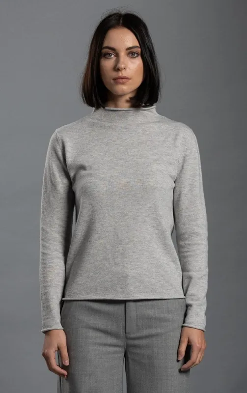 12GG BRUSHED MERINO FUNNEL NECK PULLOVER - CLEARANCE made by Alchemy Equipment