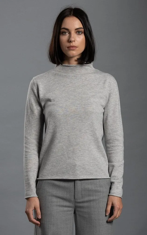 12GG BRUSHED MERINO FUNNEL NECK PULLOVER - CLEARANCE sold by Alchemy Equipment