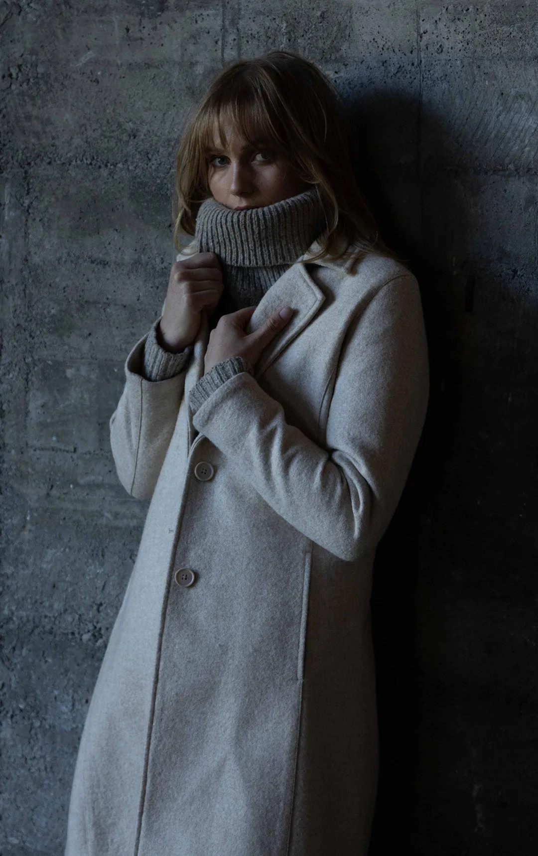 SINGLE BREASTED WOOL COAT - CLEARANCE sold by Alchemy Equipment product image thumbnail 4