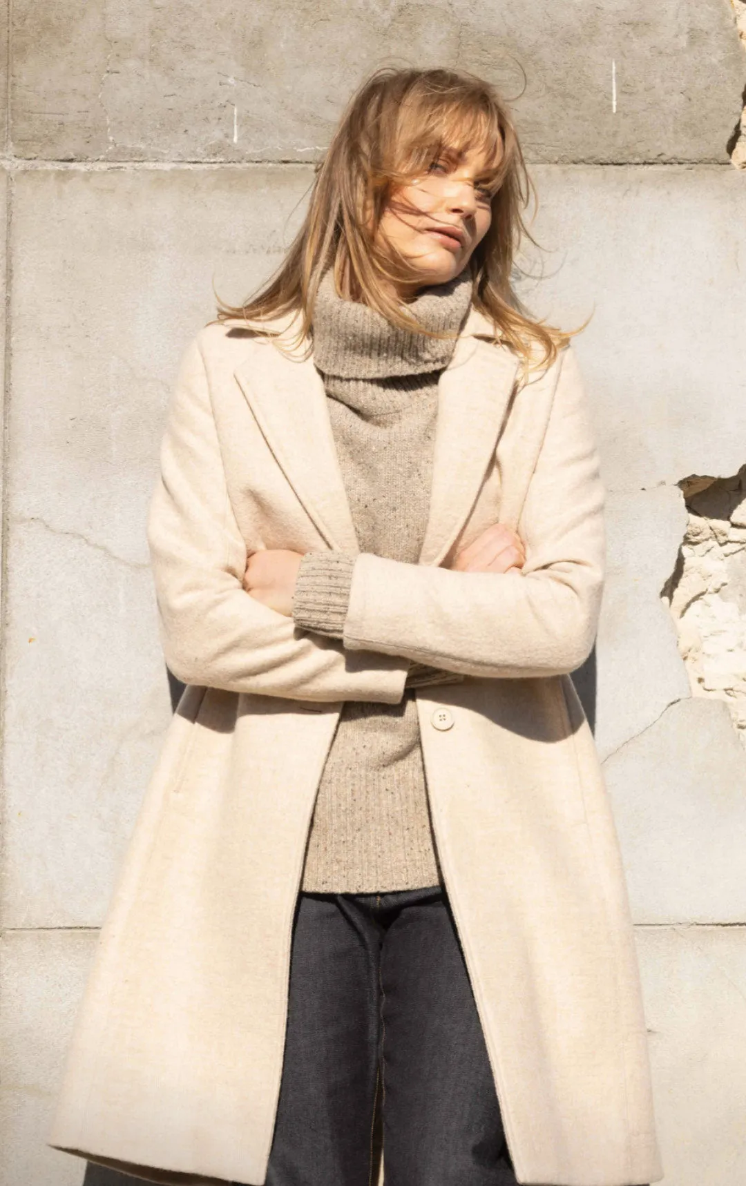 SINGLE BREASTED WOOL COAT - CLEARANCE sold by Alchemy Equipment