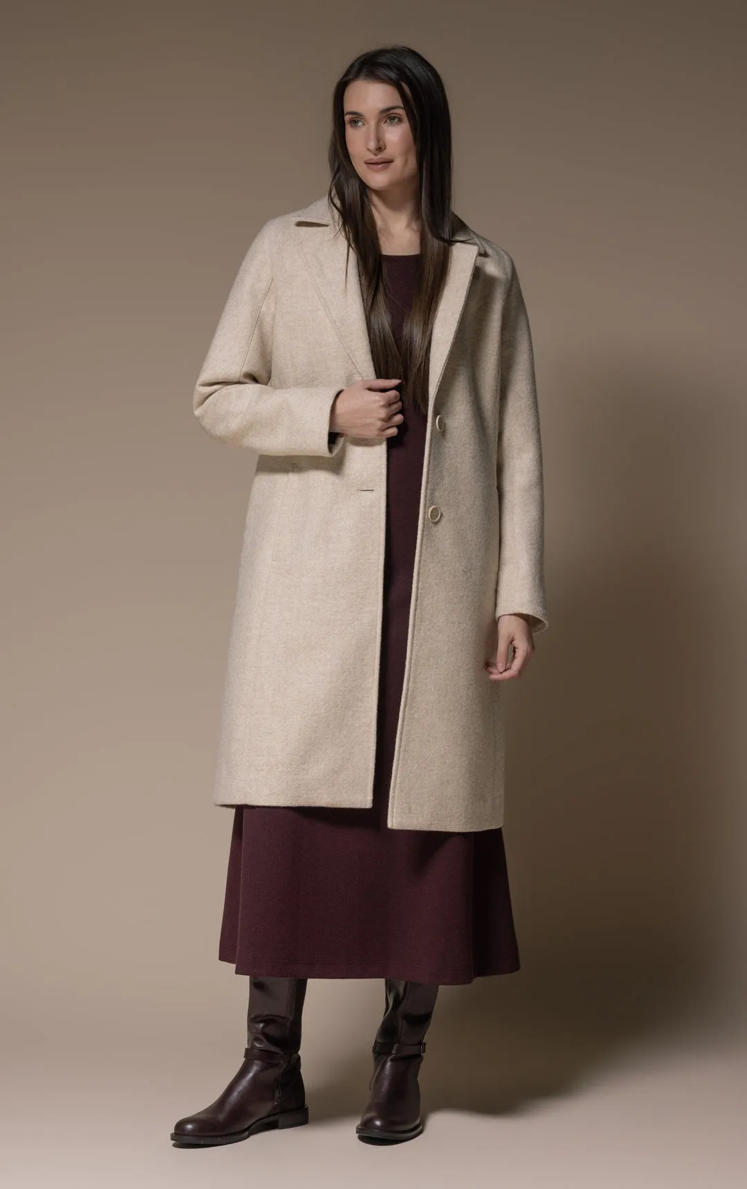 SINGLE BREASTED WOOL COAT - CLEARANCE sold by Alchemy Equipment product image thumbnail 3