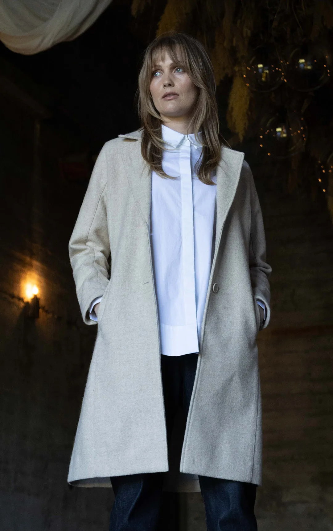 SINGLE BREASTED WOOL COAT - CLEARANCE sold by Alchemy Equipment product image thumbnail 5