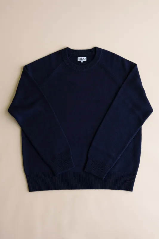 Raglan Merino Wool Sweater sold by SLOU