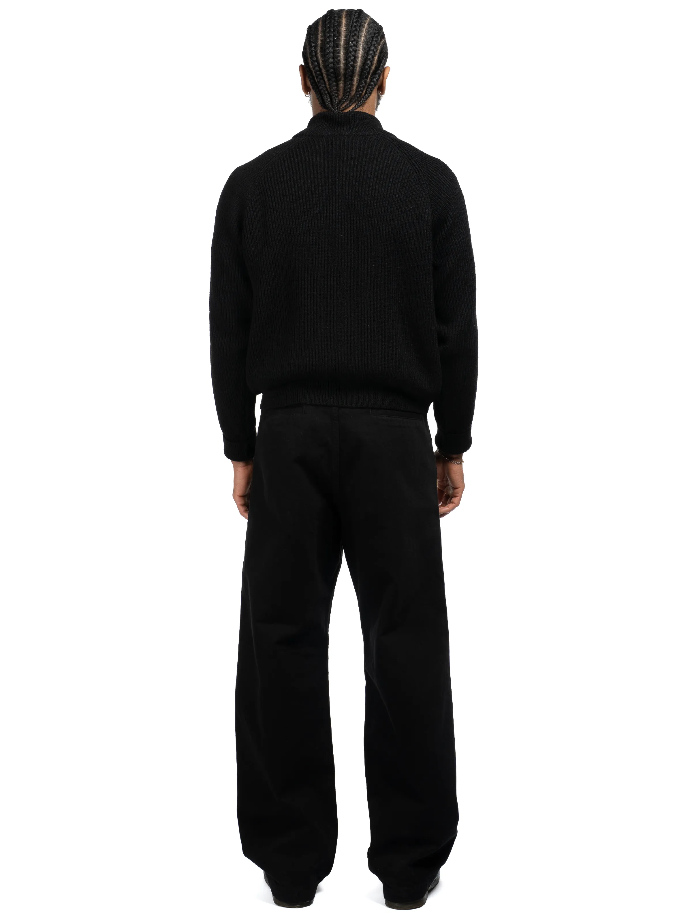 Alexandra Knit Zip Sweater - Black sold by Bare Knuckles product image thumbnail 4