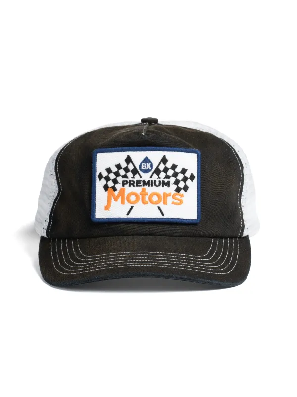 Premium Motors Trucker Hat sold by Bare Knuckles