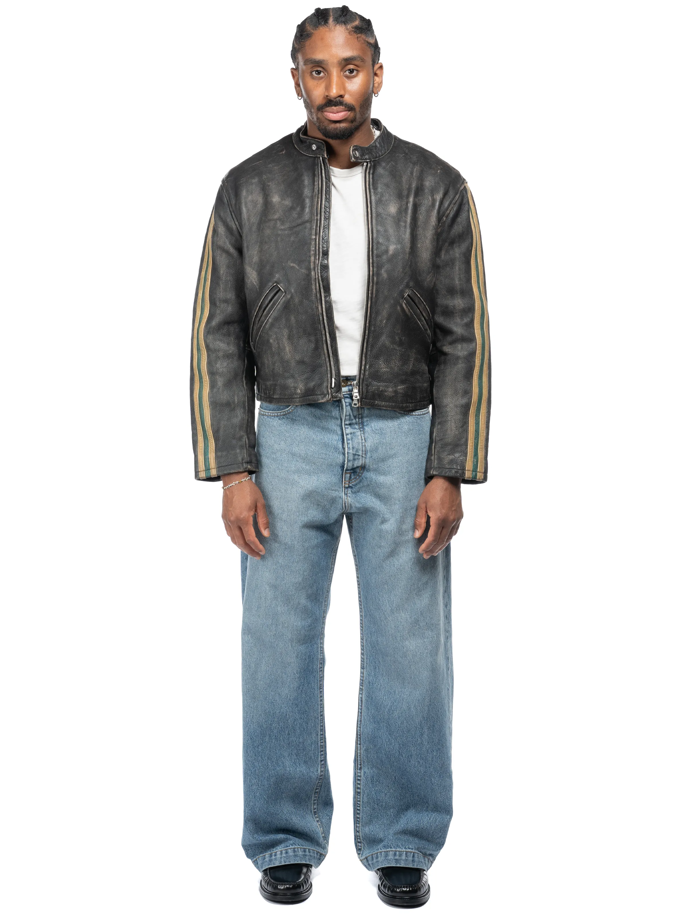 Ace Leather Jacket sold by Bare Knuckles product image thumbnail 5