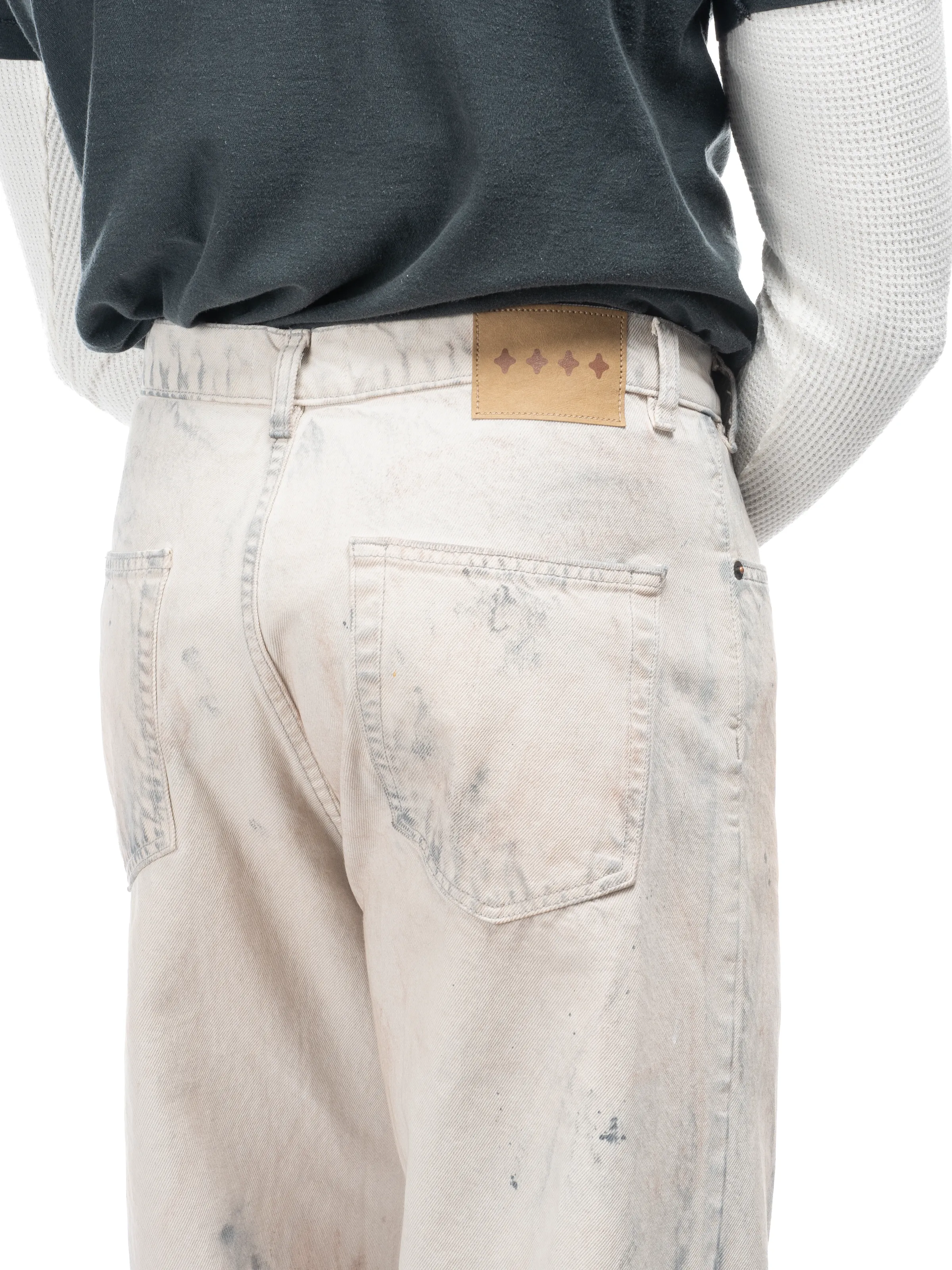Javier Wide Leg Jeans - Morrison Wash sold by Bare Knuckles product image thumbnail 5