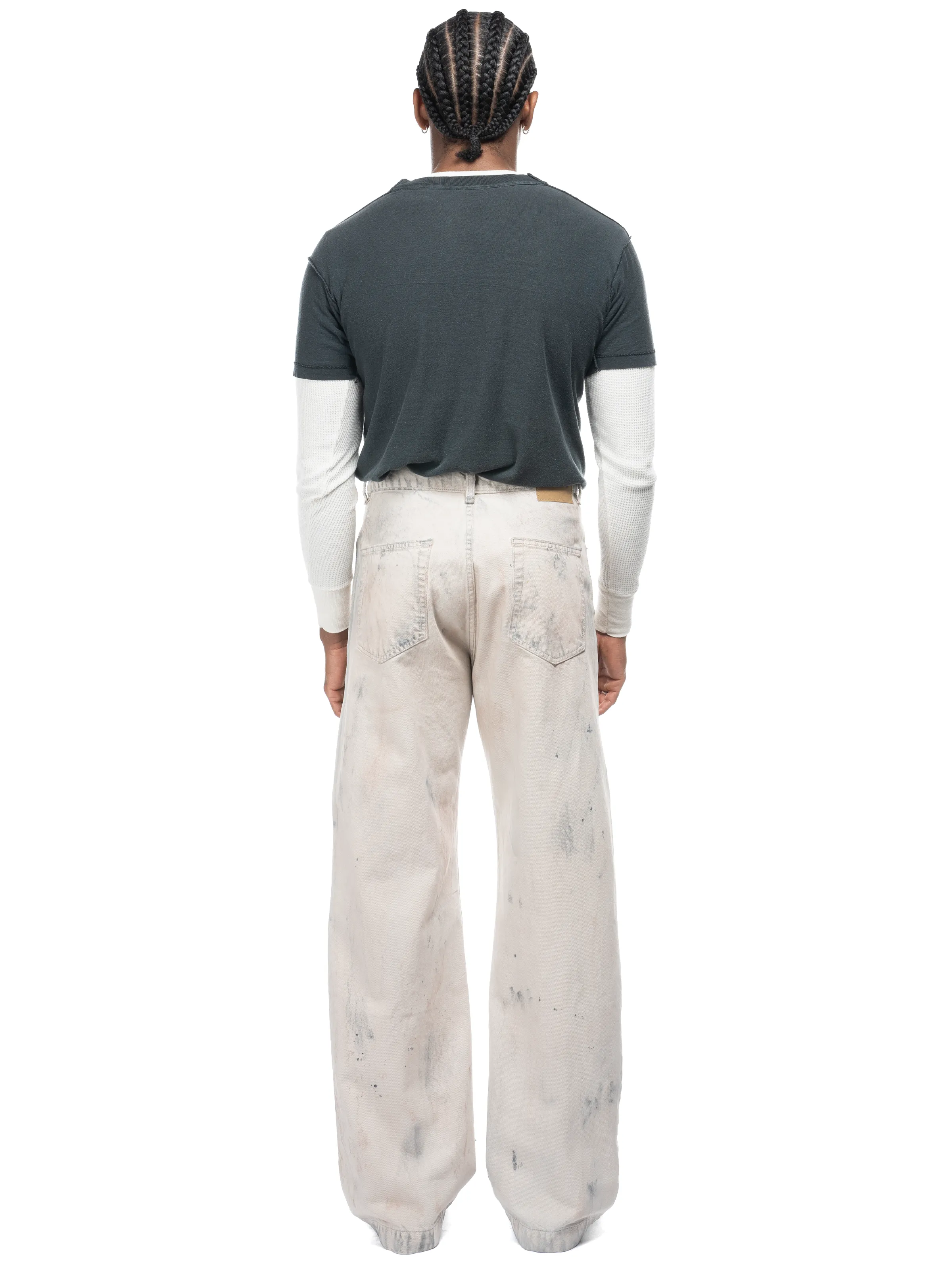 Javier Wide Leg Jeans - Morrison Wash sold by Bare Knuckles product image thumbnail 4