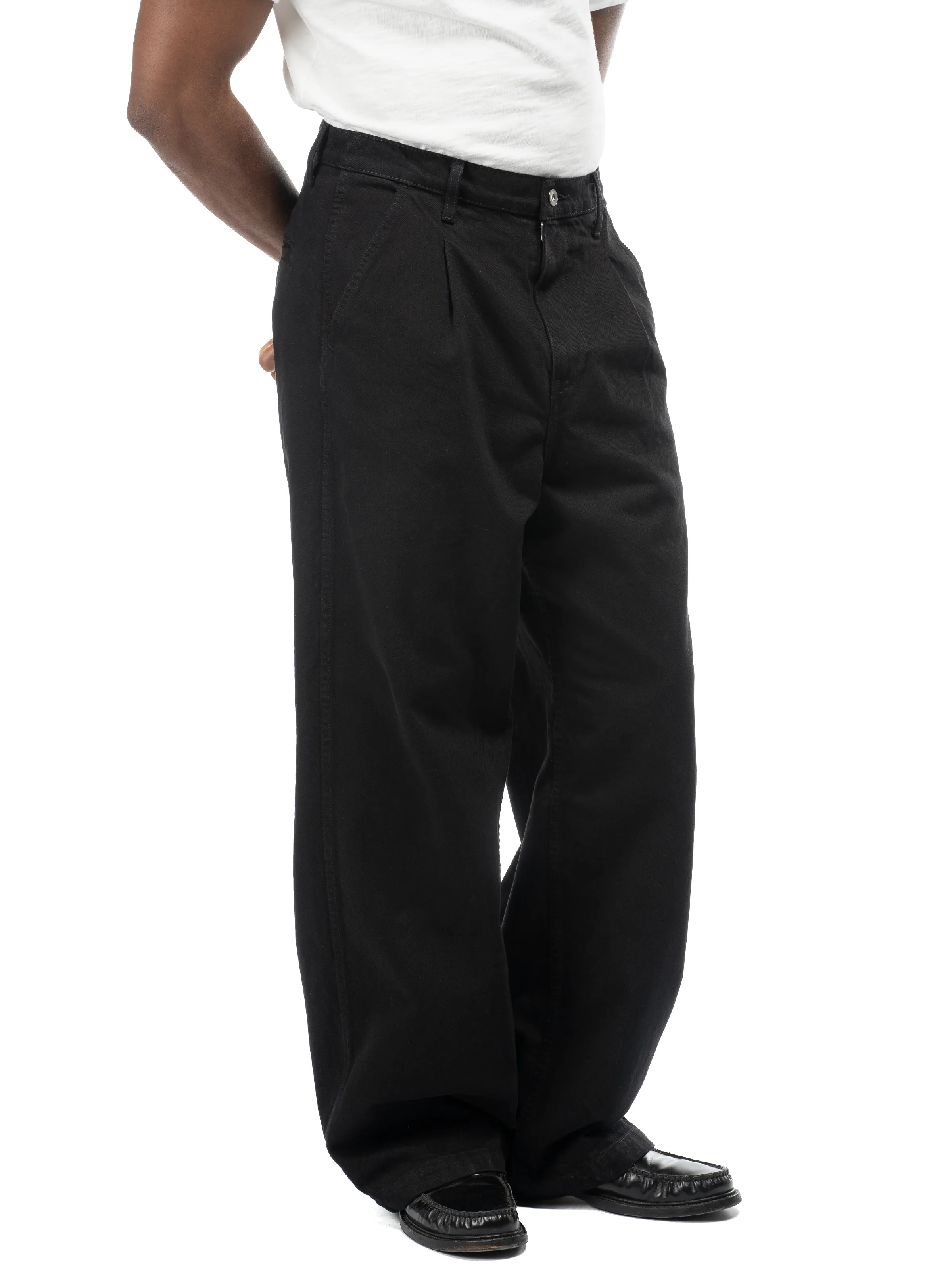 Studio Cotton Trouser - Black sold by Bare Knuckles product image thumbnail 2