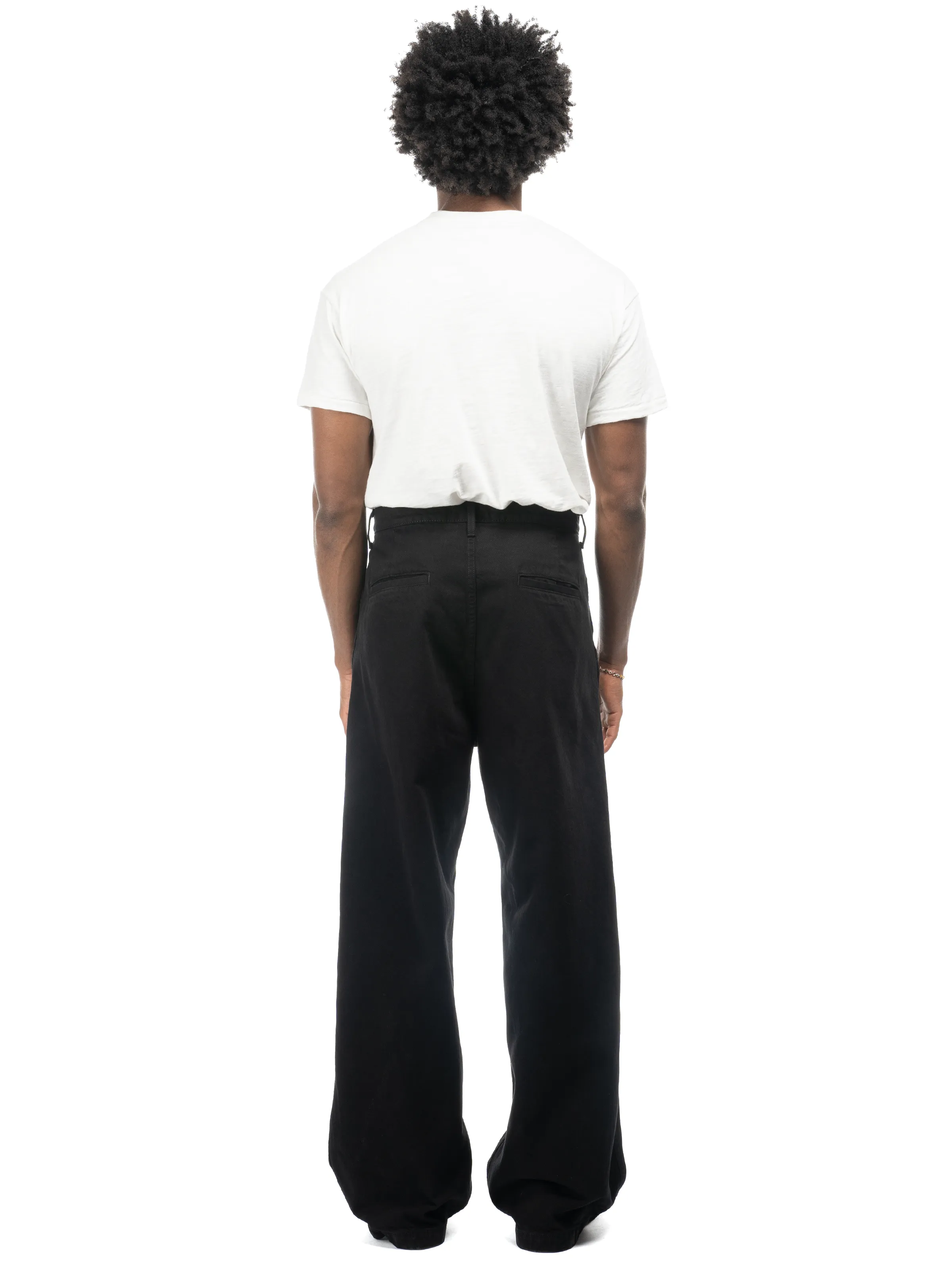 Studio Cotton Trouser - Black sold by Bare Knuckles product image thumbnail 4