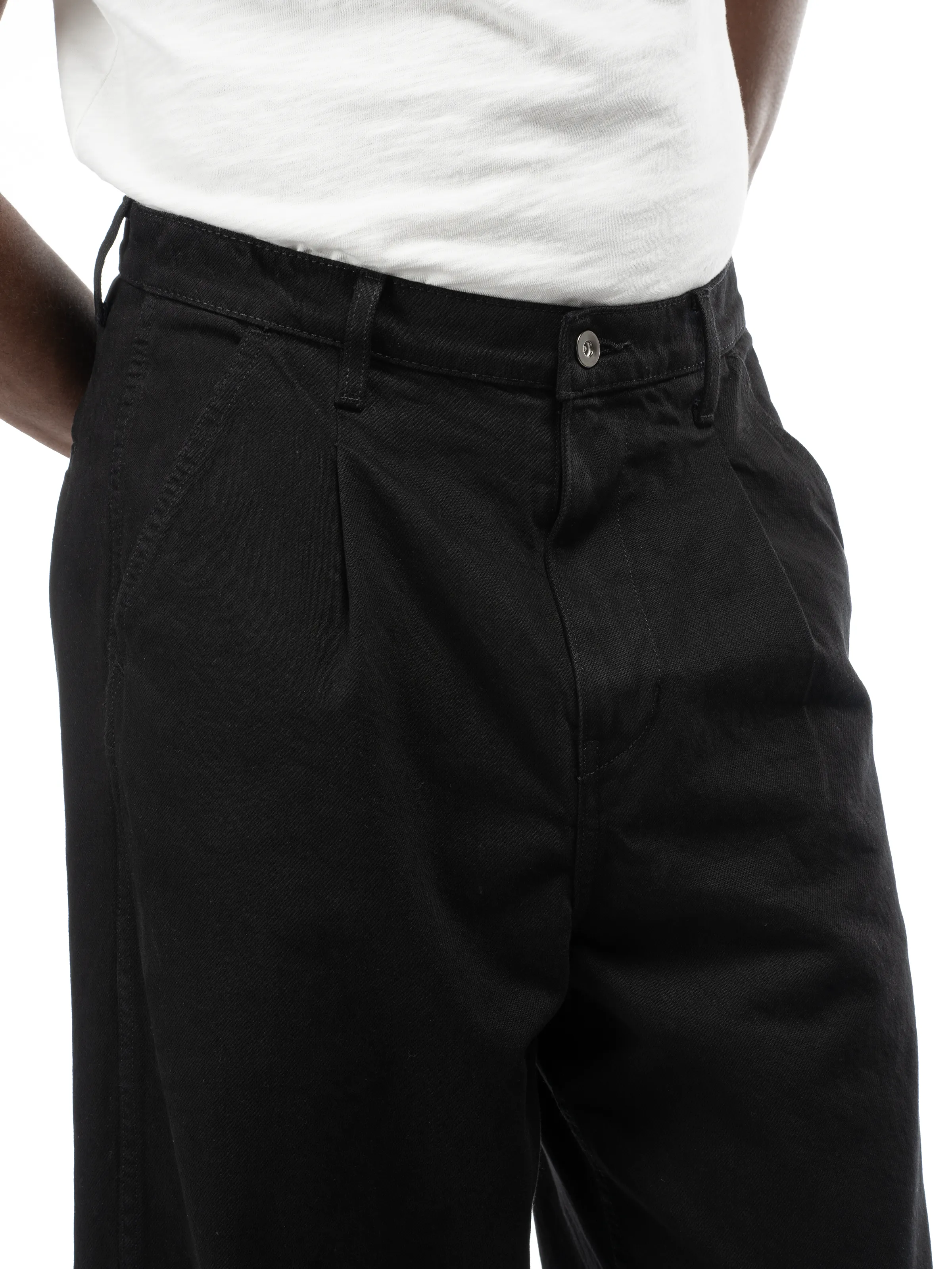 Studio Cotton Trouser - Black sold by Bare Knuckles product image thumbnail 5