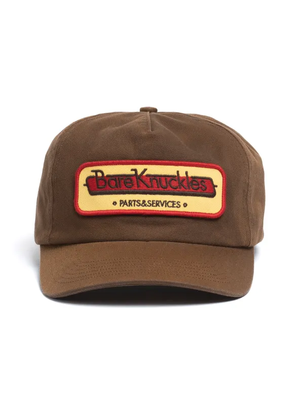 Parts & Services Logo Hat sold by Bare Knuckles