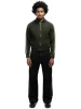 Alexandra Knit Zip Sweater - Olive sold by Bare Knuckles