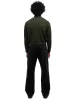 Alexandra Knit Zip Sweater - Olive sold by Bare Knuckles