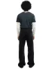 Javier Wide Leg Jeans - Rinsed Black sold by Bare Knuckles