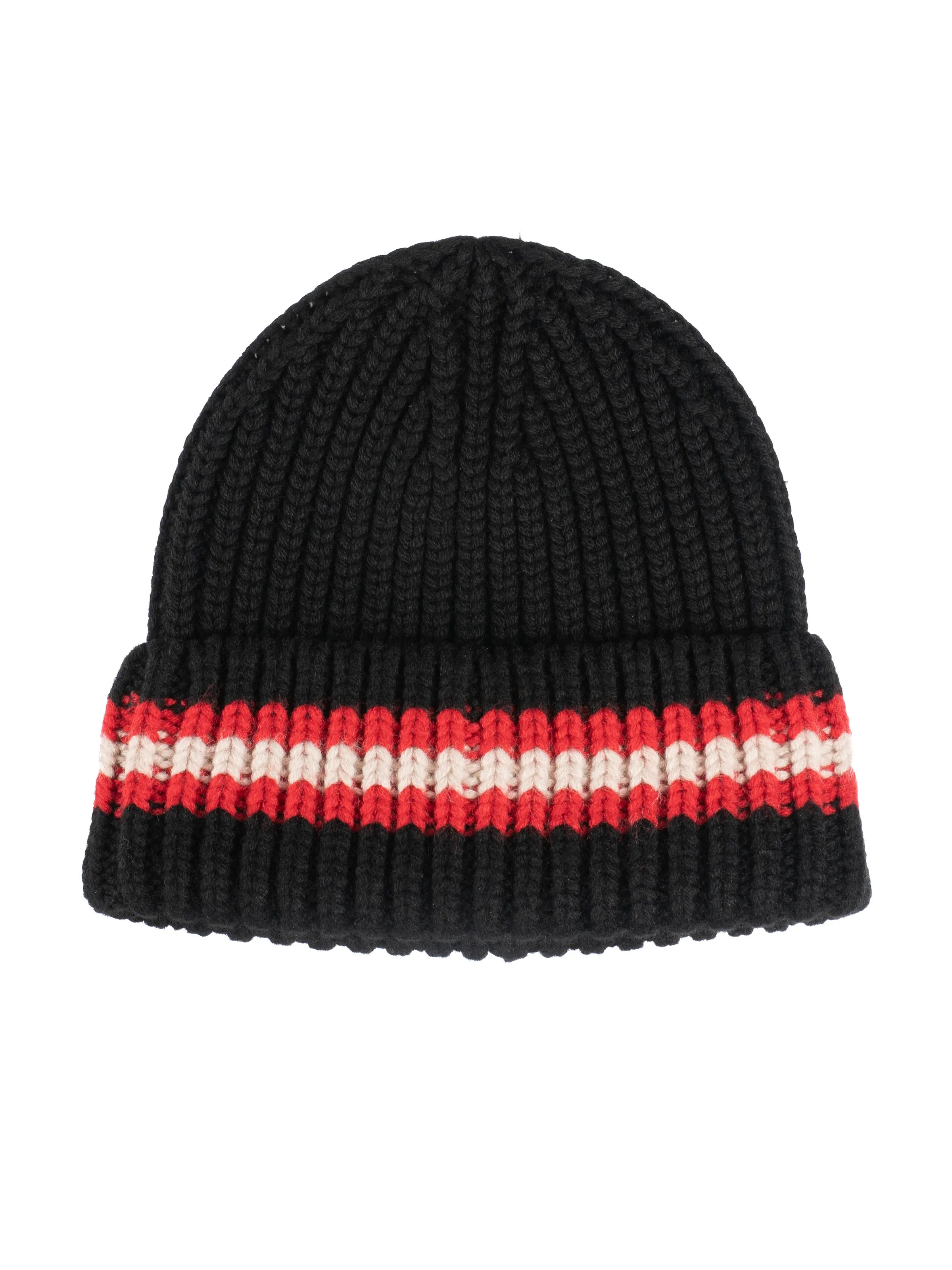 Striped Wool Beanie sold by Bare Knuckles