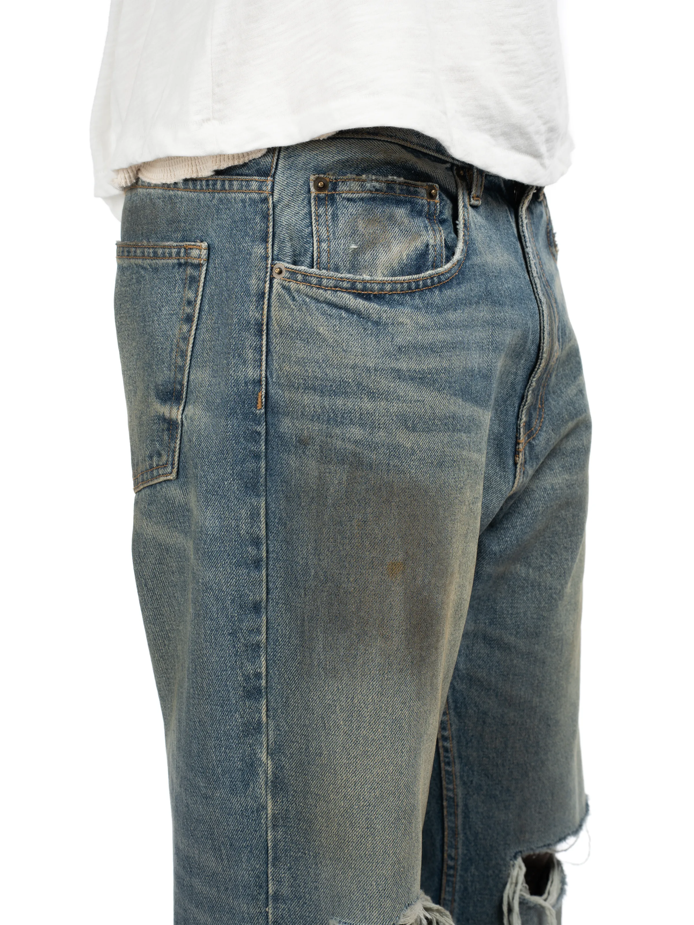 Serge Loose Bootcut Jeans sold by Bare Knuckles product image thumbnail 5