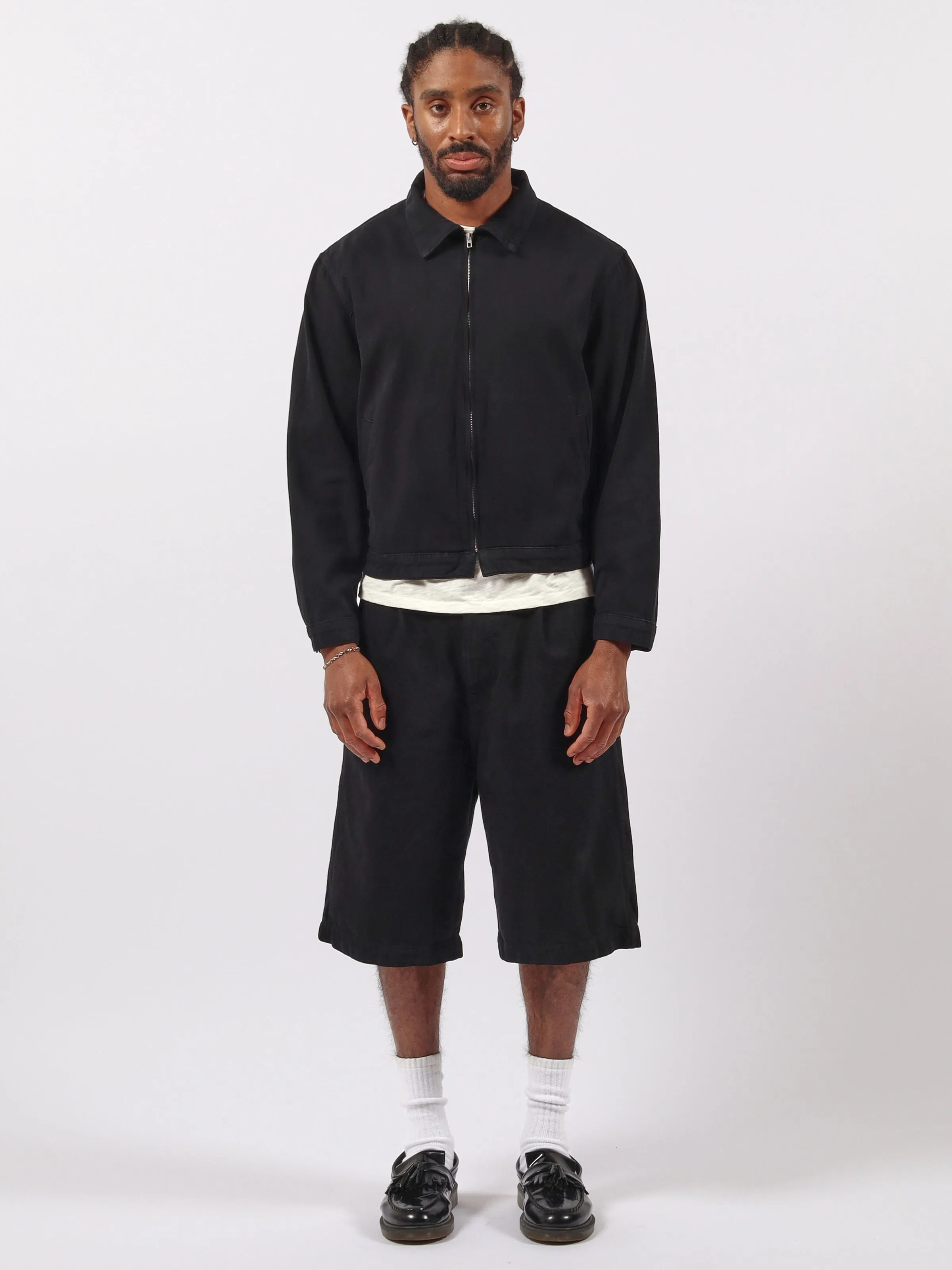 Freddy Cotton Blouson - Black sold by Bare Knuckles product image thumbnail 2