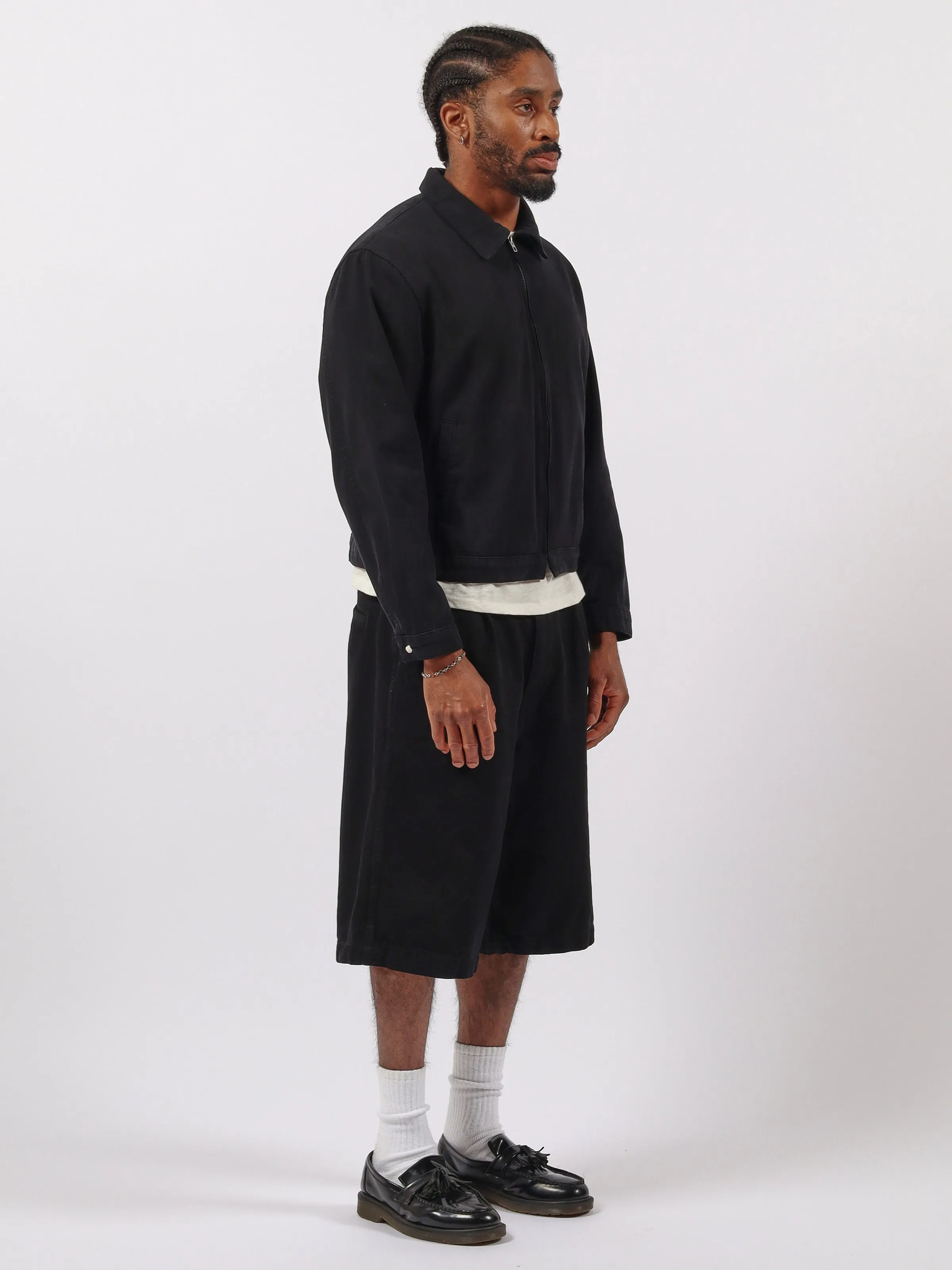 Freddy Cotton Blouson - Black sold by Bare Knuckles product image thumbnail 3