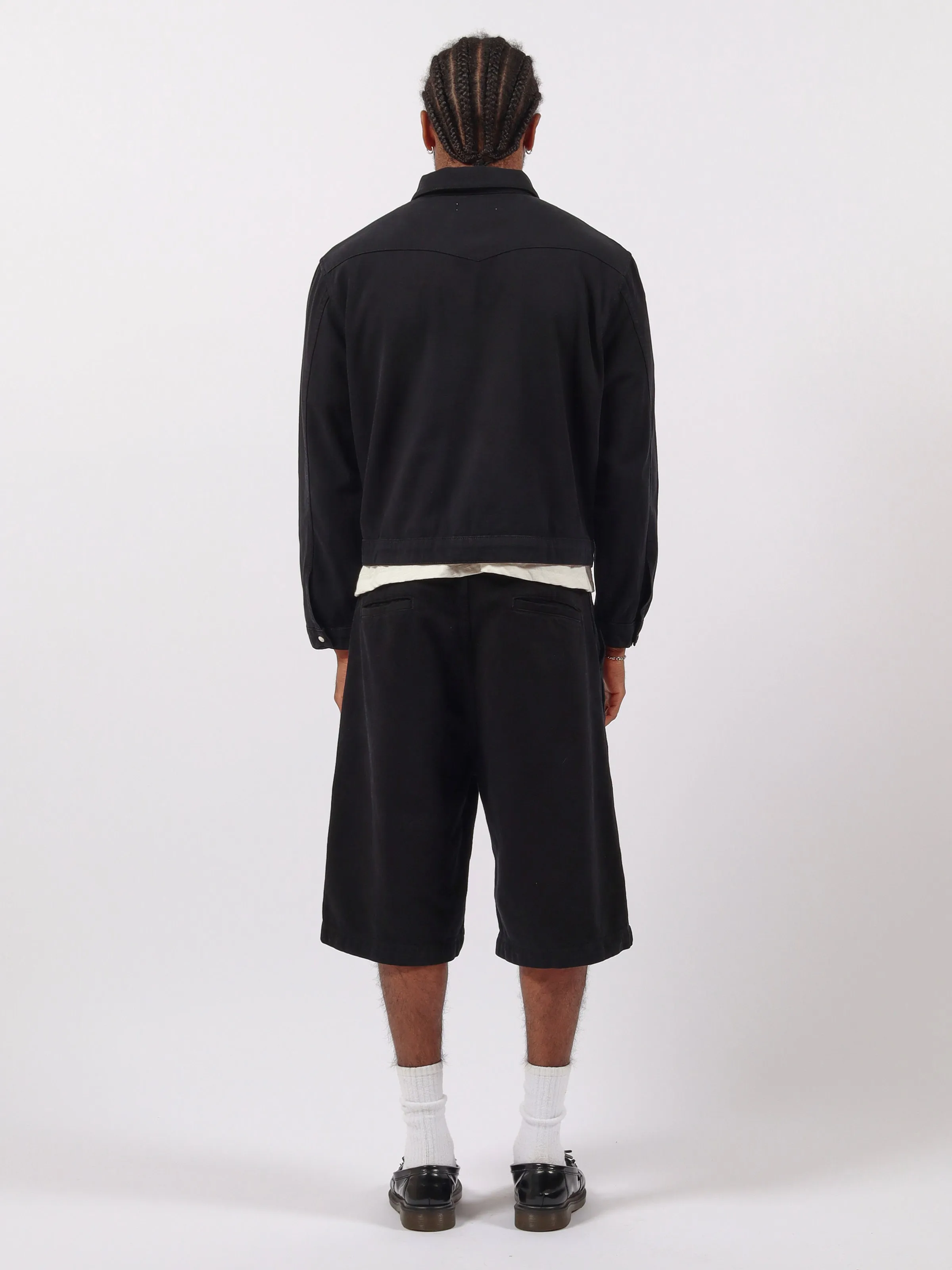Freddy Cotton Blouson - Black sold by Bare Knuckles product image thumbnail 4