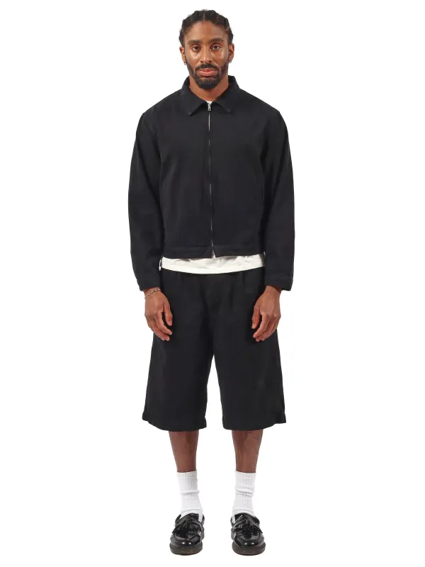 Freddy Cotton Blouson - Black sold by Bare Knuckles