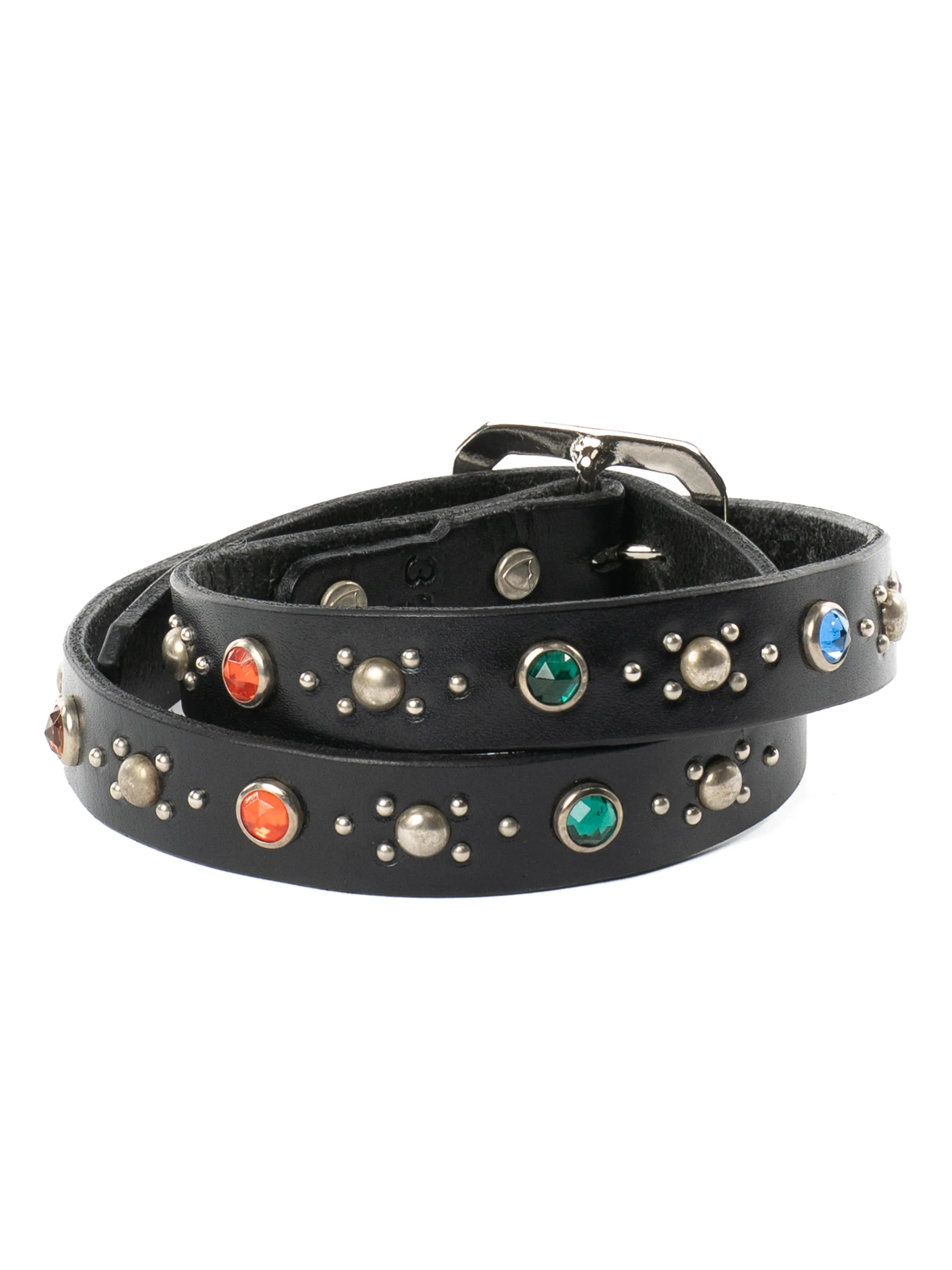 Stella Gem Studded Belt - 1" sold by Bare Knuckles