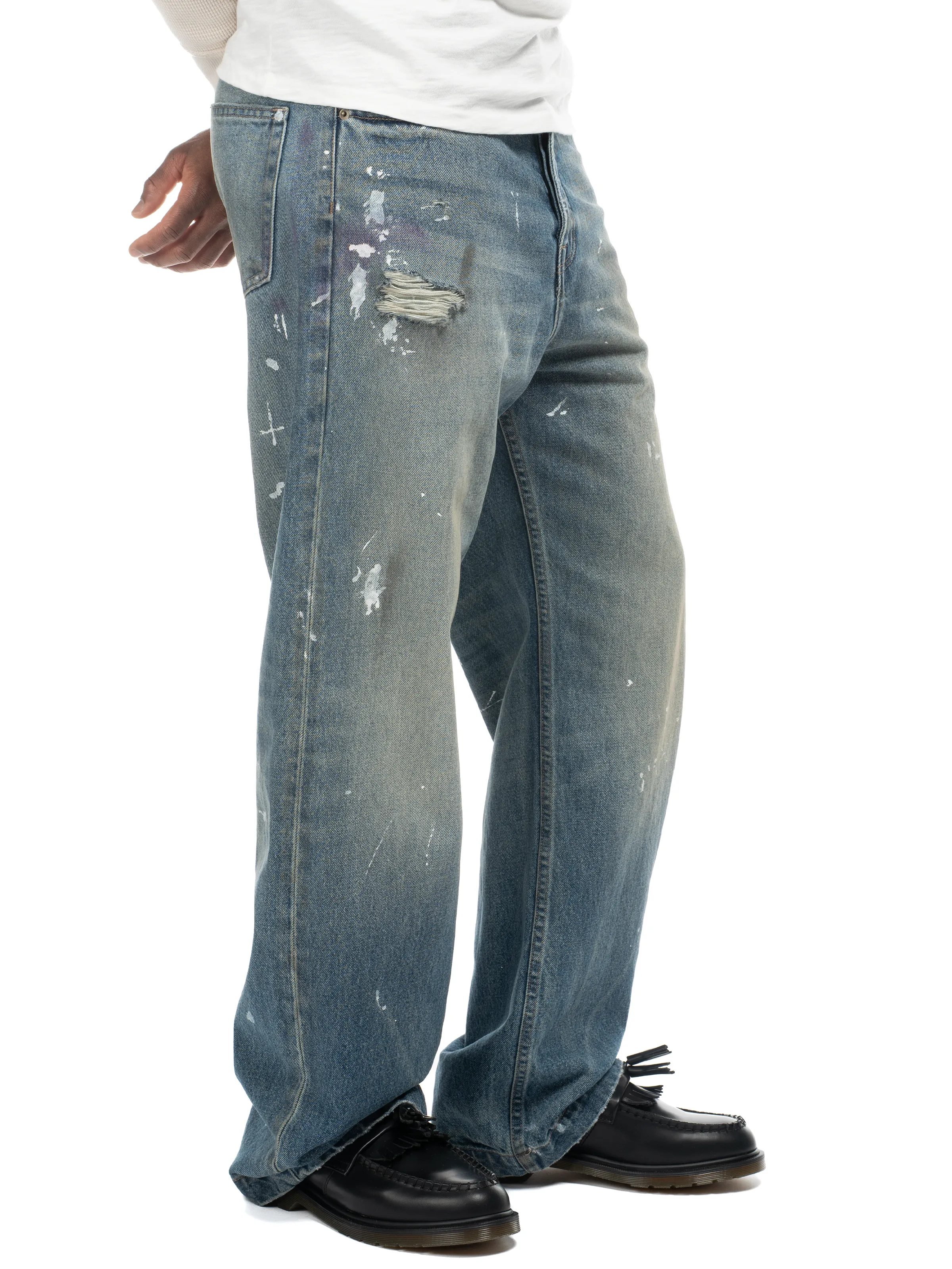 Javier Wide Leg Jeans sold by Bare Knuckles product image thumbnail 2