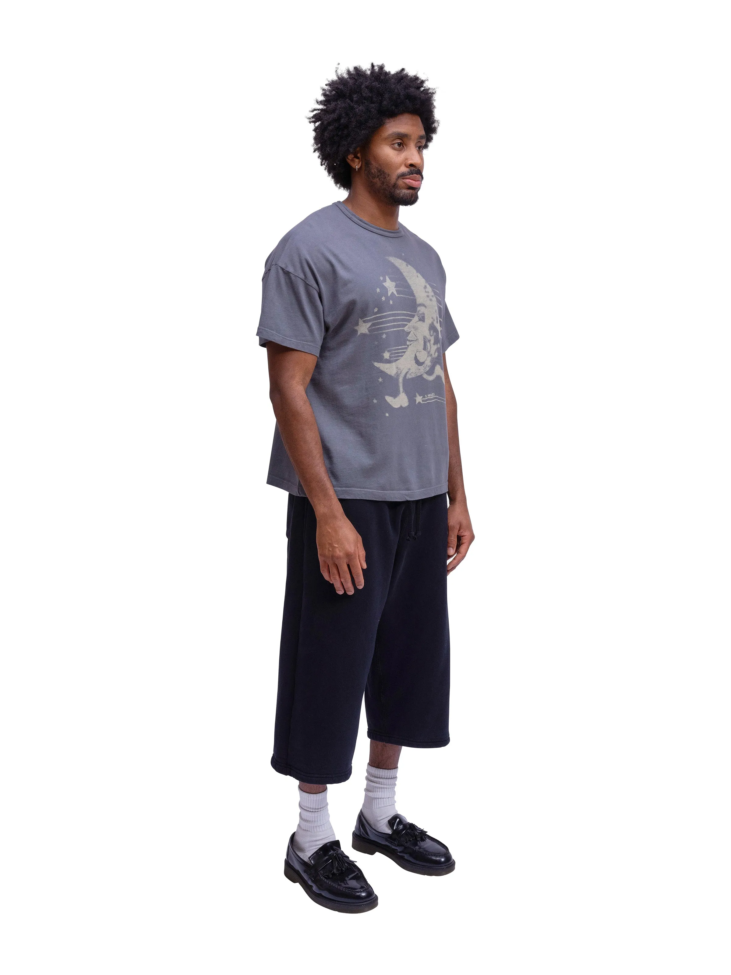 Running Moon Basics T-Shirt sold by Bare Knuckles product image thumbnail 4