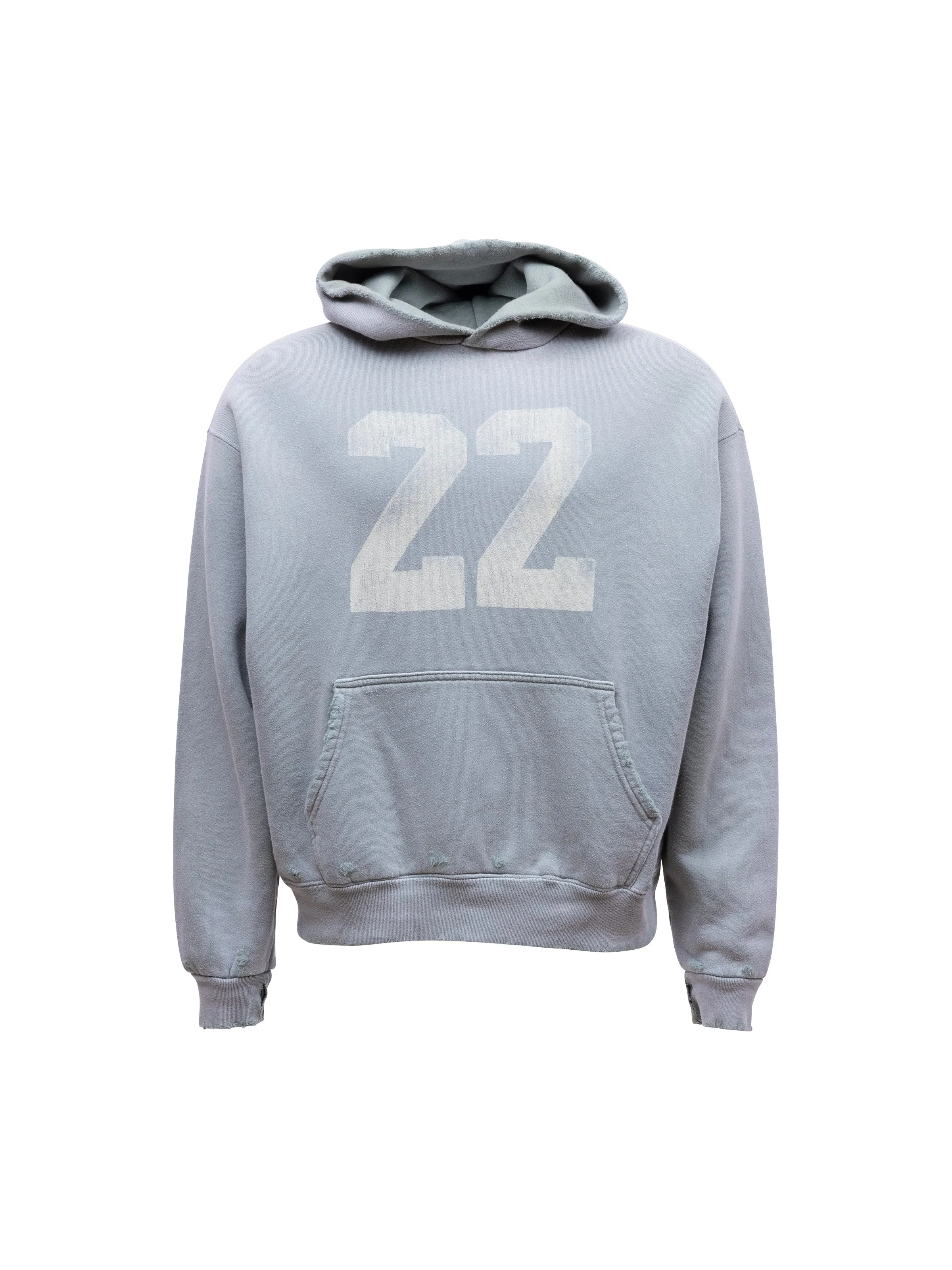 Distressed Basics Hoodie sold by Bare Knuckles product image thumbnail 5