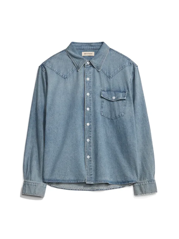 Marston Chambray Shirt made by Bare Knuckles