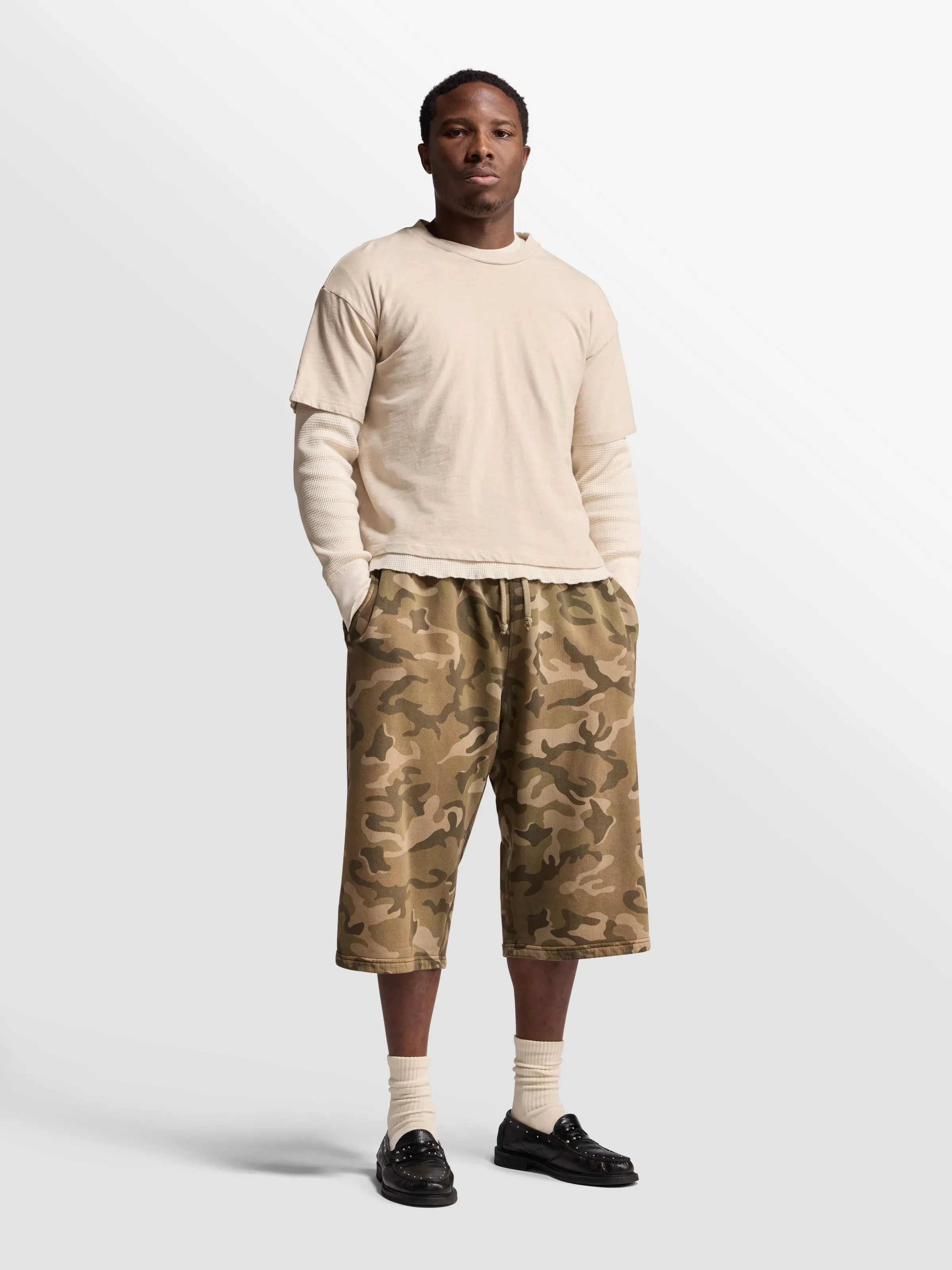 Basics Sweatshort sold by Bare Knuckles product image thumbnail 2