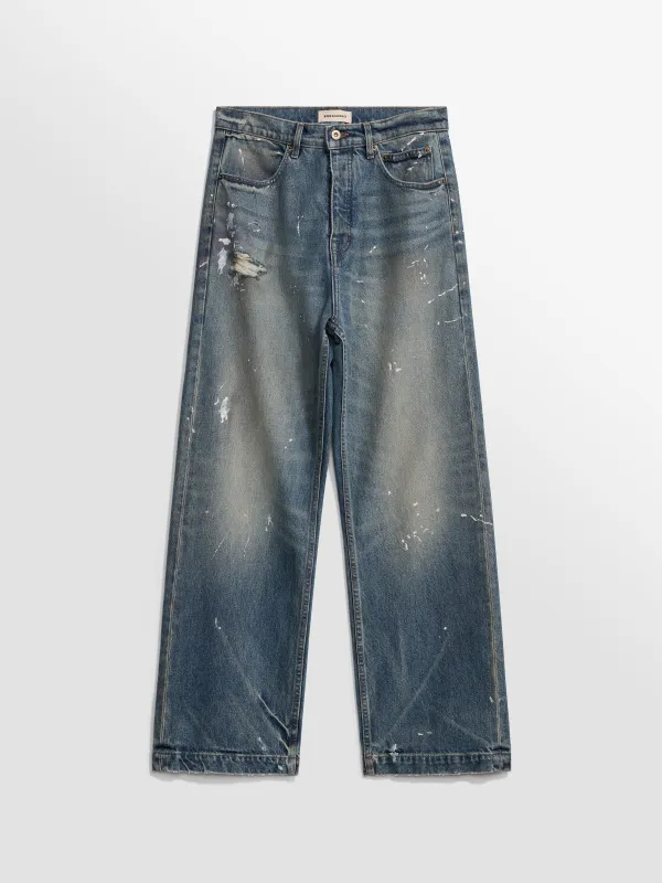 Javier Wide Leg Jeans made by Bare Knuckles