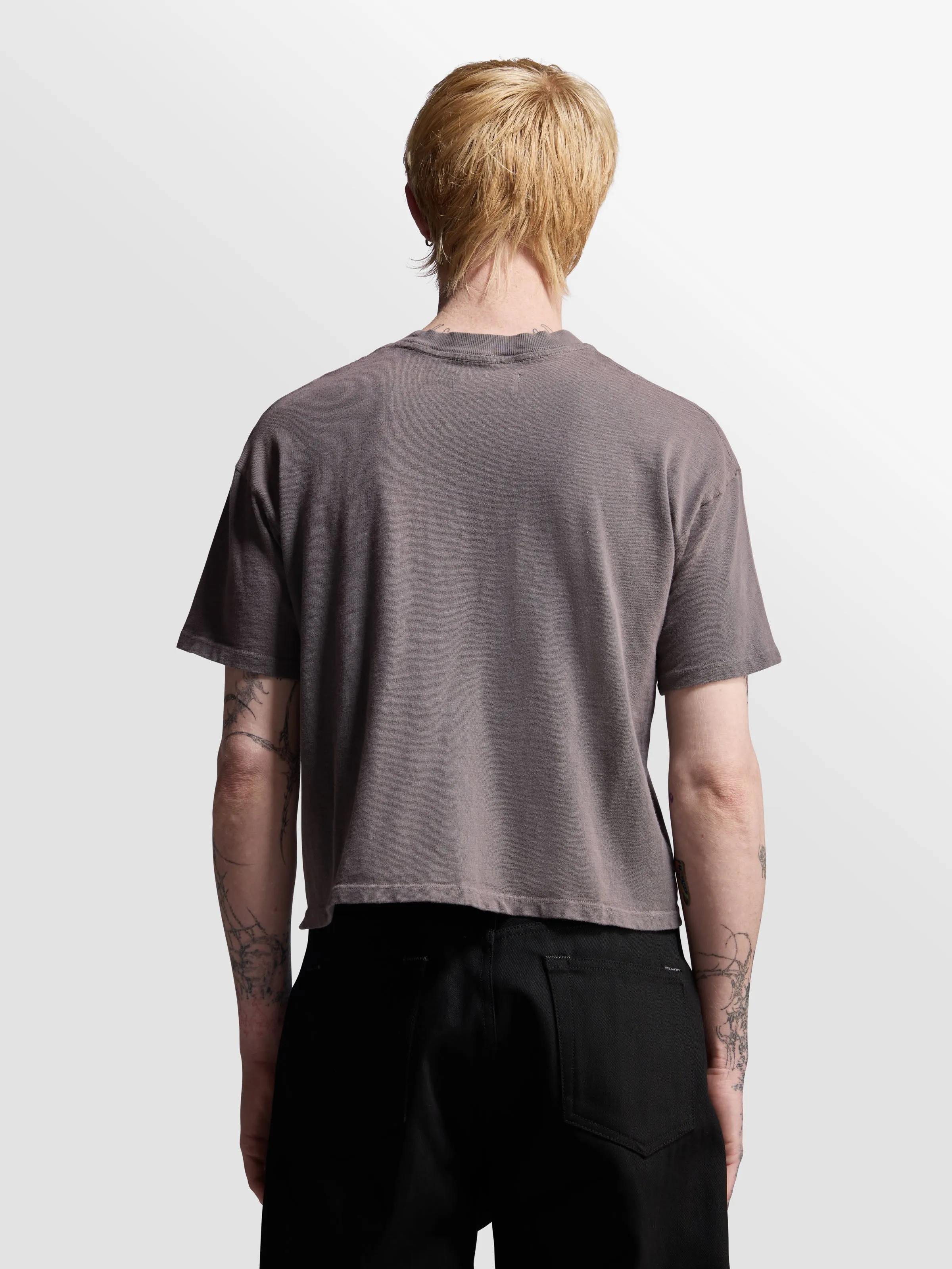 Shrunken Slub T-Shirt sold by Bare Knuckles product image thumbnail 5