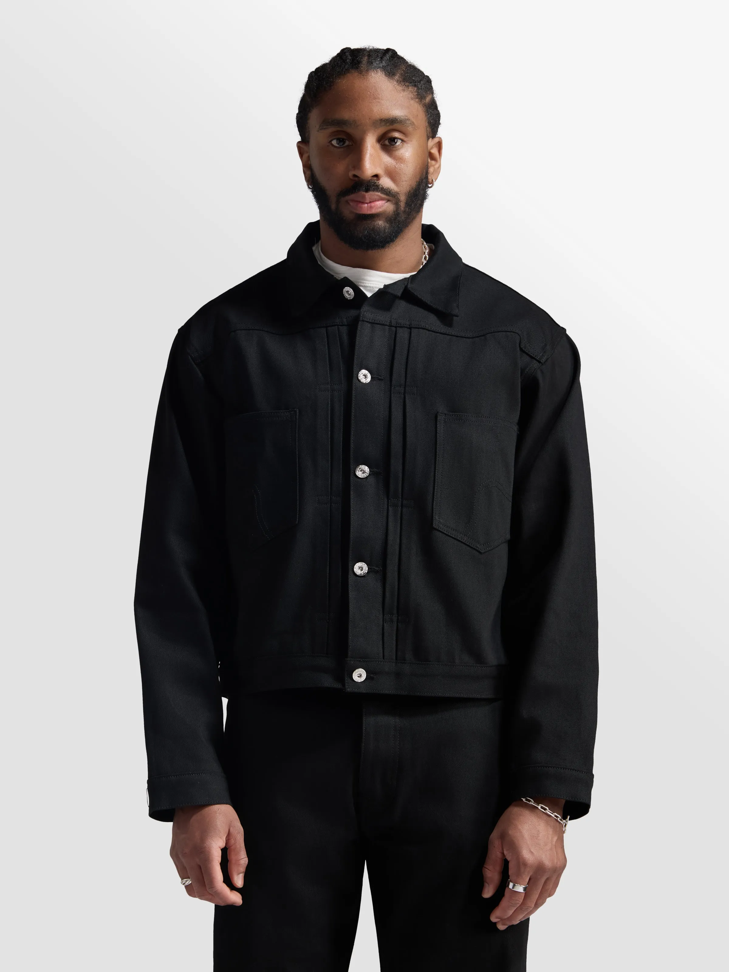 Livingston Denim Jacket sold by Bare Knuckles product image thumbnail 3
