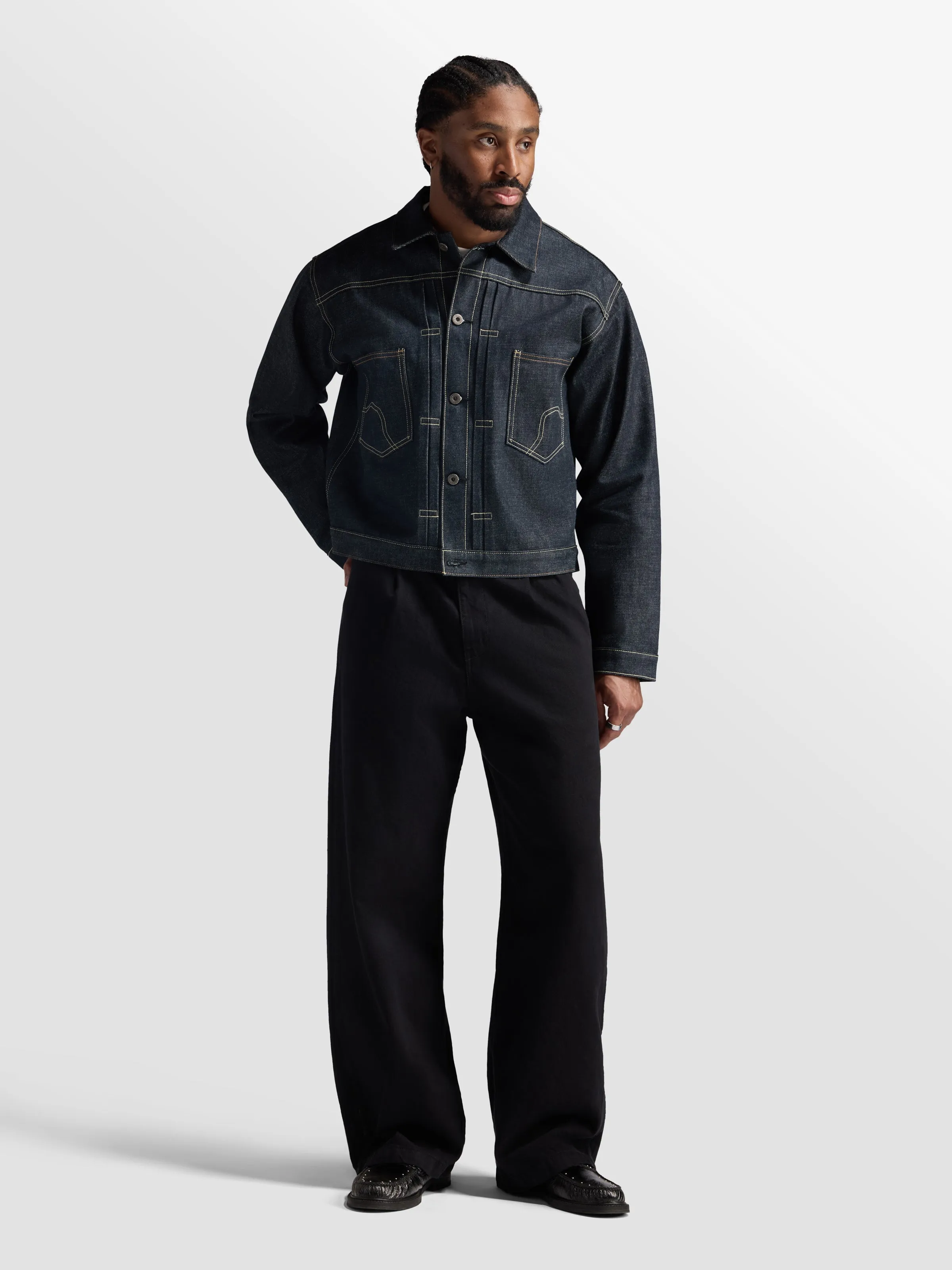 Livingston Denim Jacket sold by Bare Knuckles product image thumbnail 2