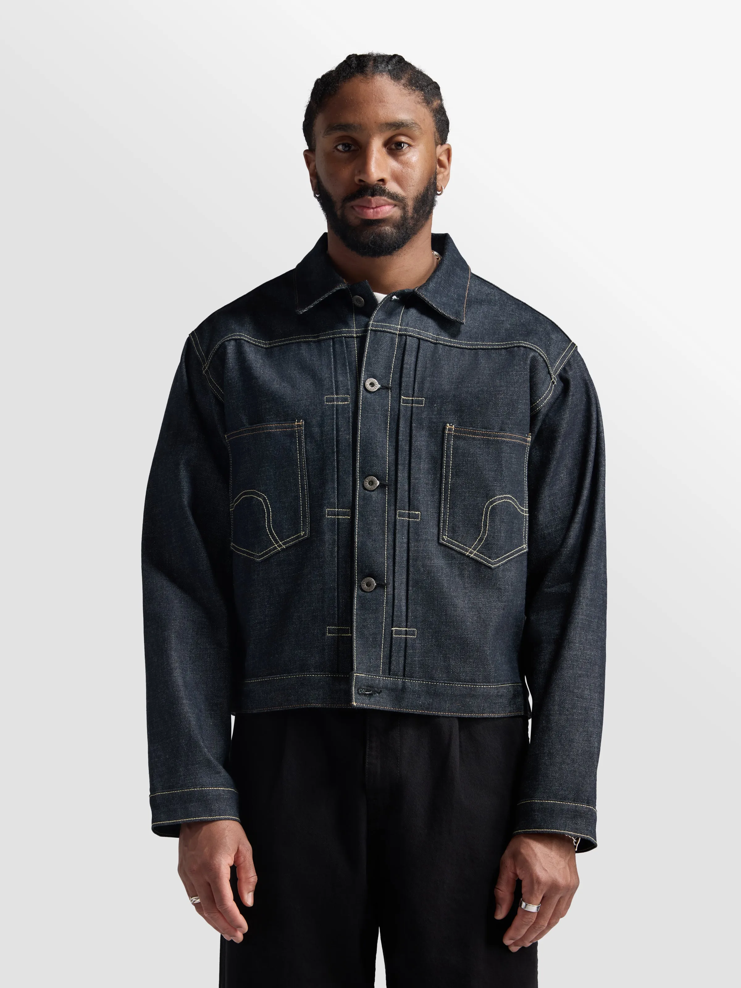 Livingston Denim Jacket sold by Bare Knuckles product image thumbnail 3