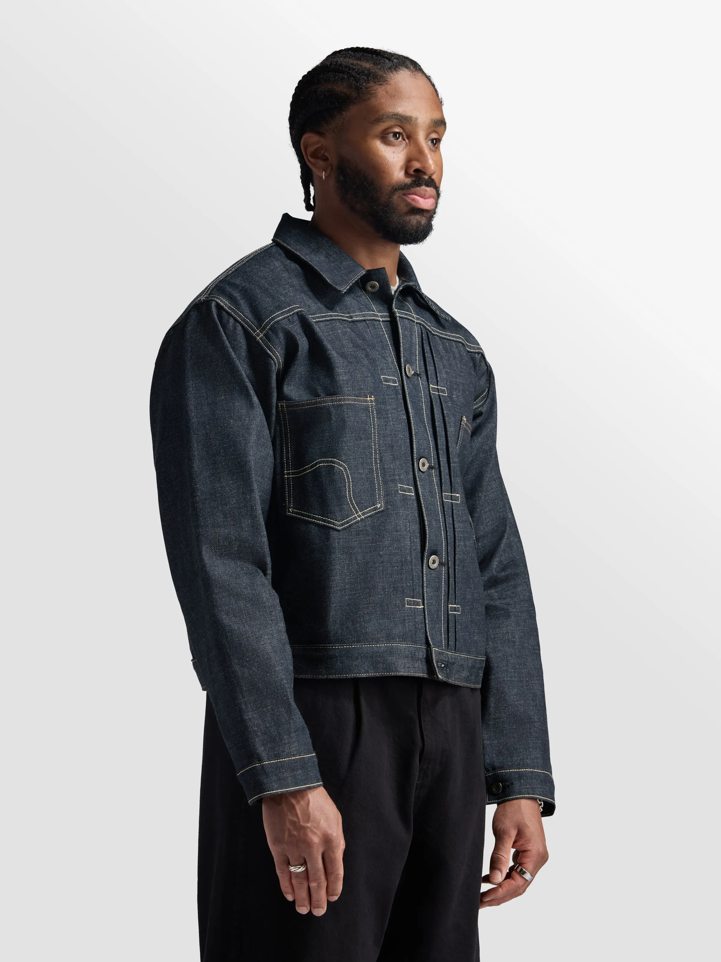 Livingston Denim Jacket sold by Bare Knuckles product image thumbnail 4