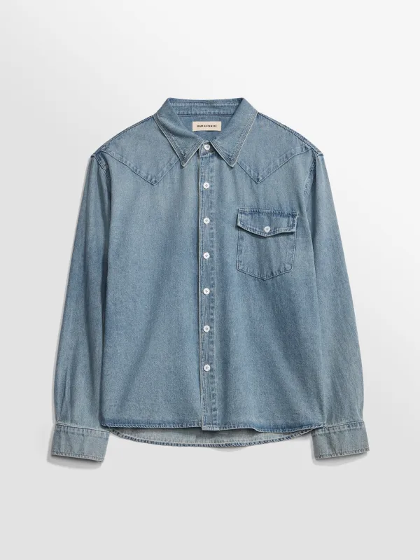 Marston Chambray Shirt made by Bare Knuckles